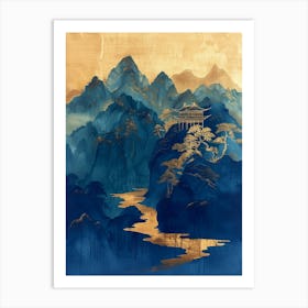 Asian Landscape 17 Art Print