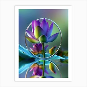 Lotus Flower 162 Art Print