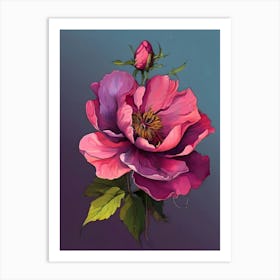 Peony Flower 4 Art Print