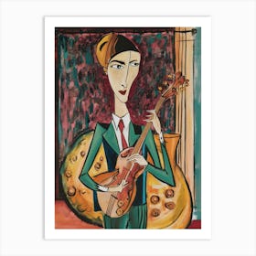 Violinist Art Print