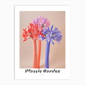 Dreamy Inflatable Flowers Poster Agapanthus 3 Art Print