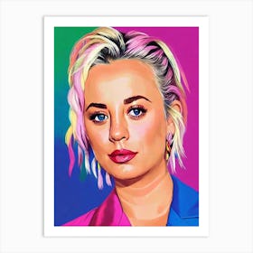 Kaley Cuoco Pop Movies Art Movies Art Print