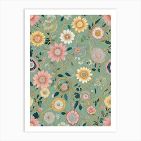 Floral 1 Art Print