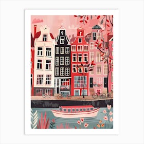 Amsterdam city Art Print