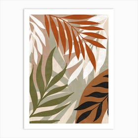 Tropical Leaves 13 Art Print