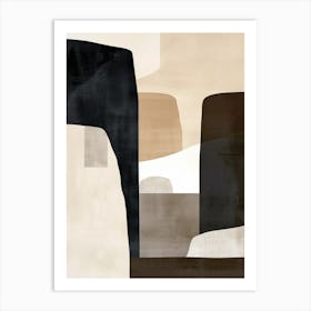 Lines Of Quietude Minimalist Style Art Print