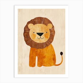 Lion Canvas Art Art Print