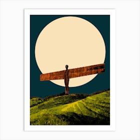 Angel Of The North Art Print