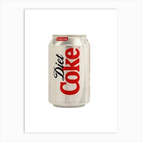 Diet Coke Can 3 Art Print