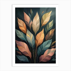 Autumn Leaves 86 Art Print