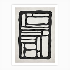 Abstract Structural Art Print