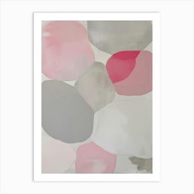 Pinks And Greys Art Print