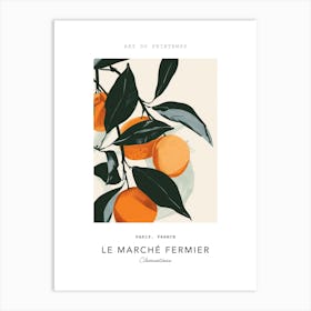 Clementines Le Marche Fermier Poster 2 Art Print