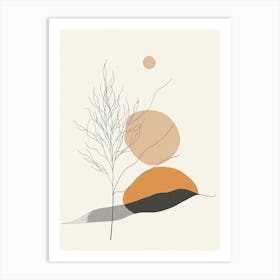 Tree In The Sky Art Print