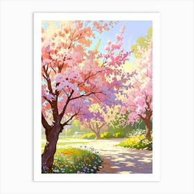 Cherry Blossoms 57 Art Print