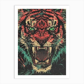 Tiger Art 1 Art Print