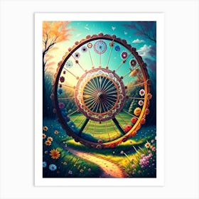 Ferris Wheel 5 Art Print