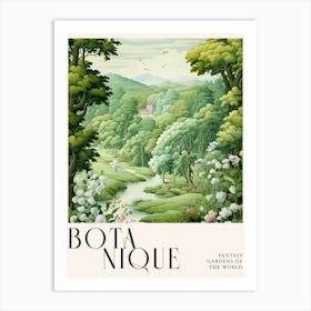 Botanique Fantasy Gardens Of The World 32 Art Print