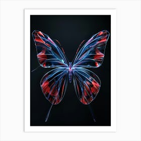 Abstract Butterfly 9 Art Print