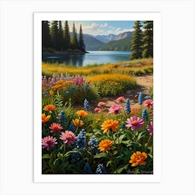 Wildflowers 12 Art Print