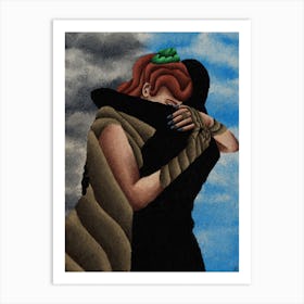 The Hug 1 Art Print