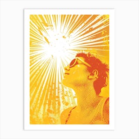 Sun Rays Art Print