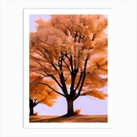 Fall Tree, Fall Colors, Autumn Collection Art Print