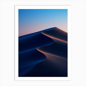 Sand Dunes Art Print