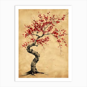 Cherry Blossom Tree 2 Art Print