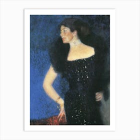 Lady In Black Art Print