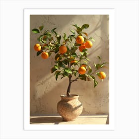 Orange Tree 11 Art Print