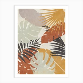 Tropical Leaves 3 Art Print