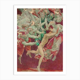 Study For The Museum Of Fine Arts, Boston, Murals Orestes And The Furies, John Singer Sargent Art Print