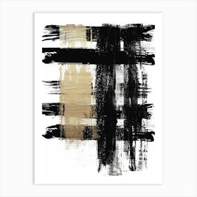 Abstract Brushstrokes 16 Art Print