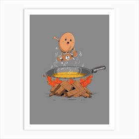 EggStream Sport Art Print