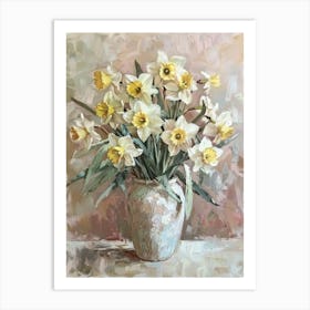 A World Of Flowers Daffodils 3 Painting Art Print