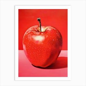 Red Apple Art Print