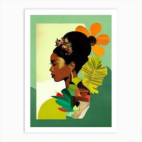 African Beauty Art Print