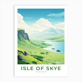 Scotland Isle Of Skye Travel Art Print