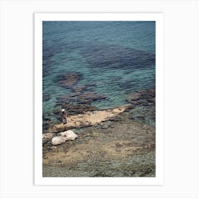 Coast In Italy Art Print