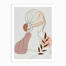 Portrait Of A Woman 6 Art Print