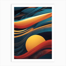 Abstract Painting 1 Art Print