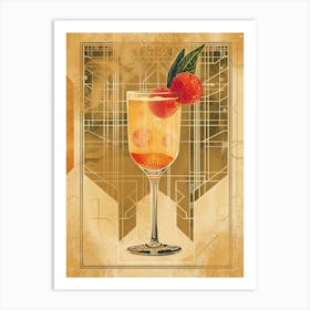 Art Deco Bellini Art Print