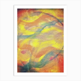 Img 3894 Multicoloured Abstract Design #15 Art Print