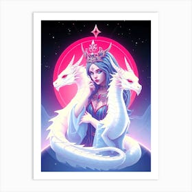 Mystical Fantasy Illustration 87 Art Print