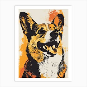 Corgi 1 Art Print