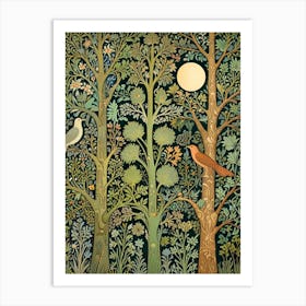 William Morris Flora And Fauna 11 Art Print