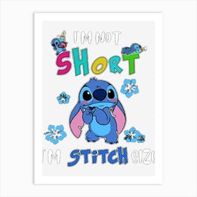 Stitch Size Art Print