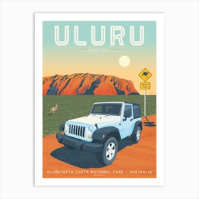 Uluru Ayers Rock Australia Art Print