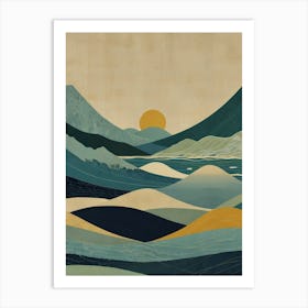 'Sunrise' 61 Art Print